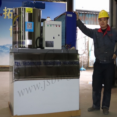 Haute machine commerciale 1ton de flocon de glace de la performance 3.94kw~90kw