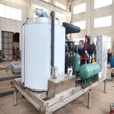 Contrôle de PLC de machine de fabricant de flocon de la glace 15tons/Day de refroidissement par évaporation
