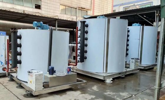 Flocon industriel de glace d'eau douce de la sortie 40tons quotidienne faisant la machine SUS304