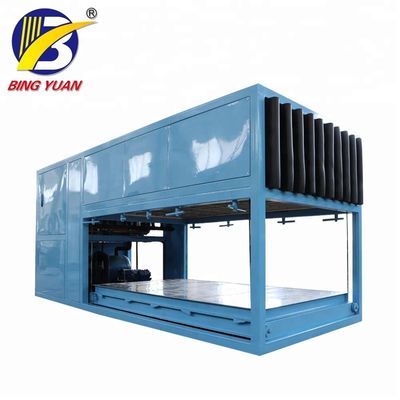 Machine de machine à glaçons de bloc de R404A 2.7KW 10000KG, 10 Ton Ice Block Making Machine