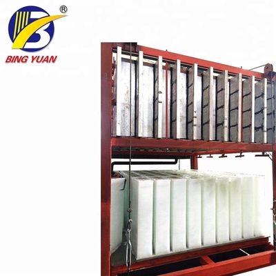 Machine de machine à glaçons de bloc de R404A 2.7KW 10000KG, 10 Ton Ice Block Making Machine