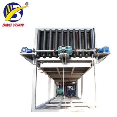 Machine à glaçons industrielle de bloc, machine à glace de bloc de prix usine, capacité 5T quotidienne