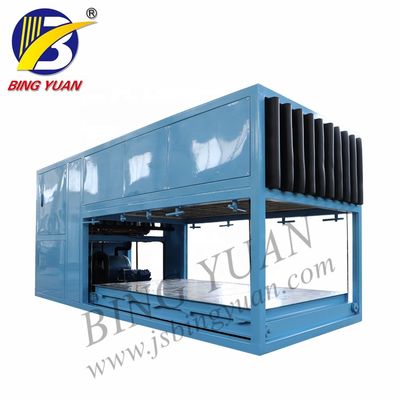 Machine de machine à glaçons de bloc des fruits de mer 20.9KW SS304 5T