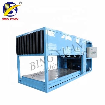 Machine de machine à glaçons de bloc des fruits de mer 20.9KW SS304 5T