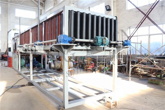 Machine de machine à glaçons de bloc des fruits de mer 20.9KW SS304 5T