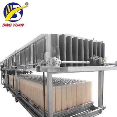 Refroidissement par évaporation 6 machine de machine à glaçons de bloc de la tonne 480V
