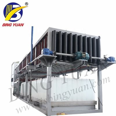 Machine de bloc de glace d'espace libre de 10000KG 33.98KW 380V, fabricant clair de bloc de glace