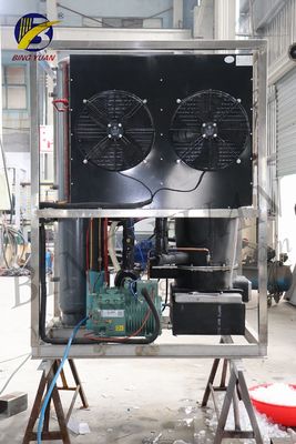 R404A 200V 35mm machine de fabricant de tube de glace de 1 tonne