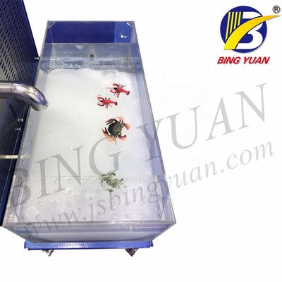 Machine commerciale de machine à glaçons du refroidissement par l'eau R22A 96KW 15T