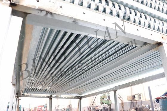 Rangée en aluminium de réfrigération de condensateur évaporatif argenté de R404A