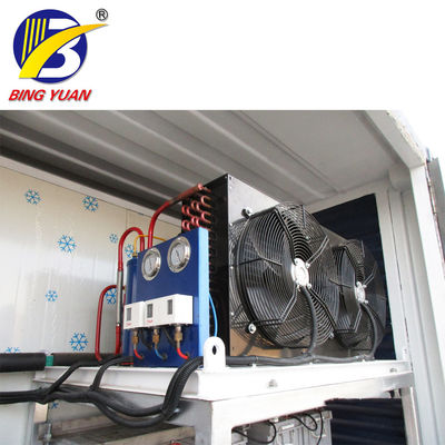3800KG 480 l'énergie solaire de volt R404A a conteneurisé la chambre froide