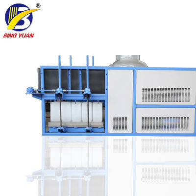 Réfrigération de Yixing ICS de haute qualité, machine à glace directe 1 ton/24 h de bloc de système de petit prix