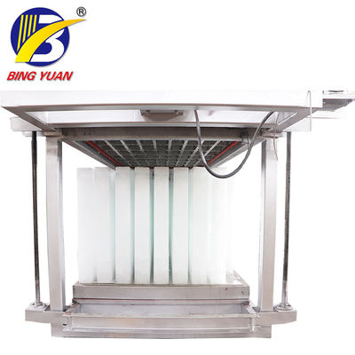 Machine de bloc de glace de 304 messages publicitaires d'acier inoxydable