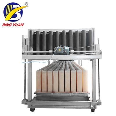 Refroidissement par évaporation 6 machine de machine à glaçons de bloc de la tonne 480V