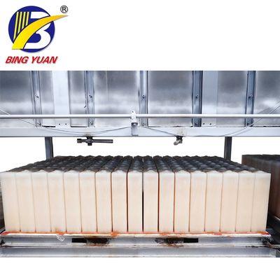 Refroidissement par évaporation 6 machine de machine à glaçons de bloc de la tonne 480V