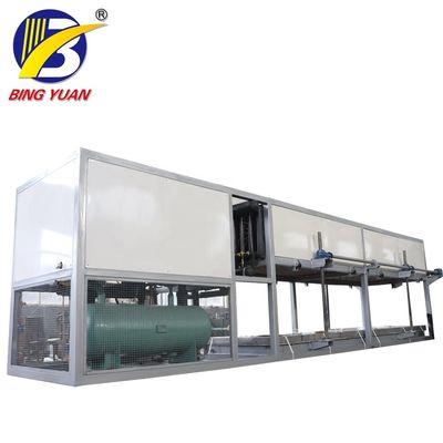 Machine de bloc de glace d'espace libre de 10000KG 33.98KW 380V, fabricant clair de bloc de glace
