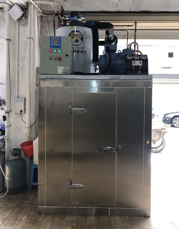 1 machine de flocon de glace de 2 3 5 10 Ton Easy Control Air Cooling pour haut fiable de poissons